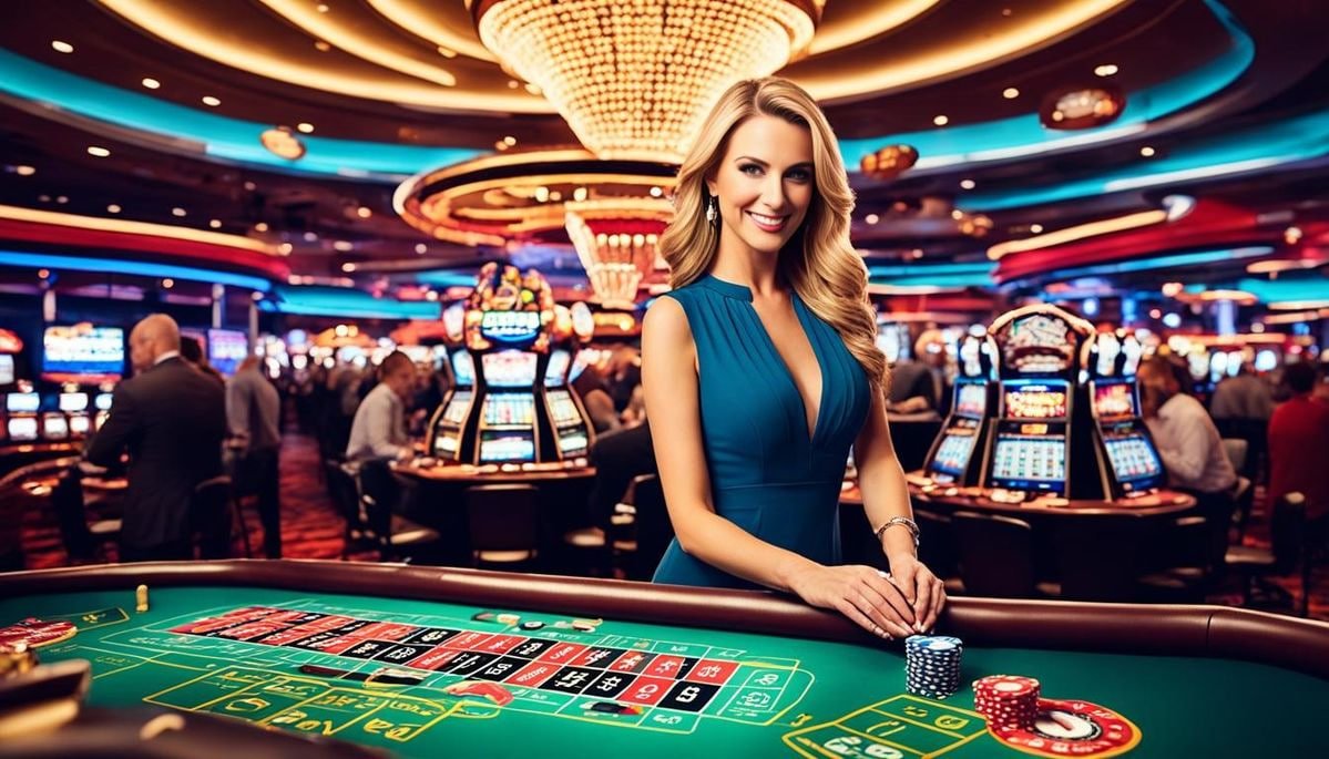 ojktoto slot app home screen with live dealer section